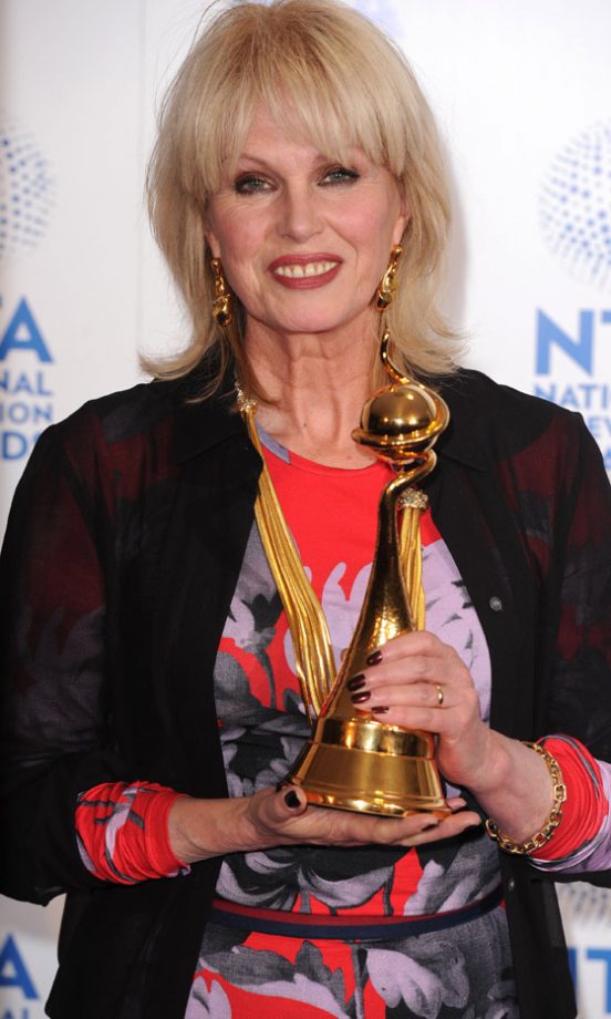 Joanna Lumley At The National Television Awards, 2013
