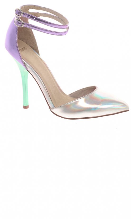 SS13 Fashion Trends: Metallics - Asos Metallic Heels, £45