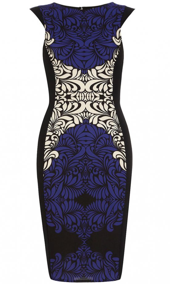 Dorothy Perkins Blue And White Dress, £30