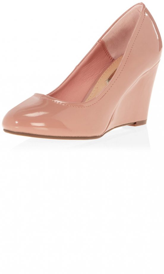 SS13 Fashion Trends: Pastels - Dorothy Perkins Pink Wedge Shoes, £30