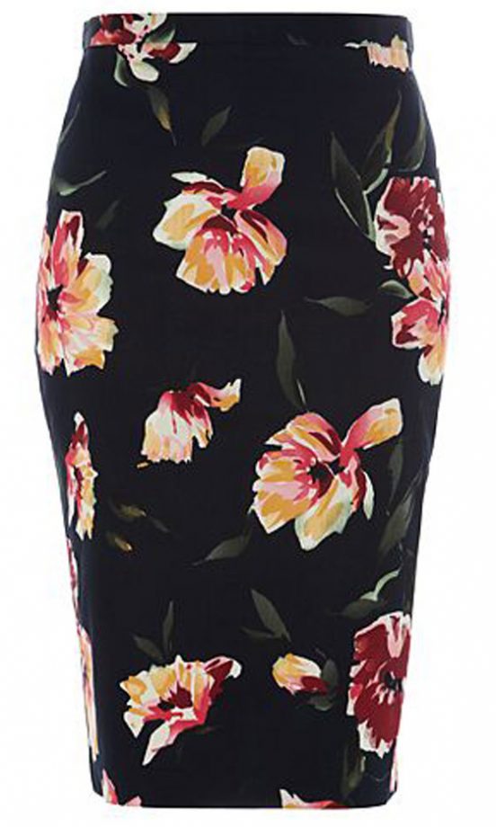 George At Asda Floral Skirt, £12