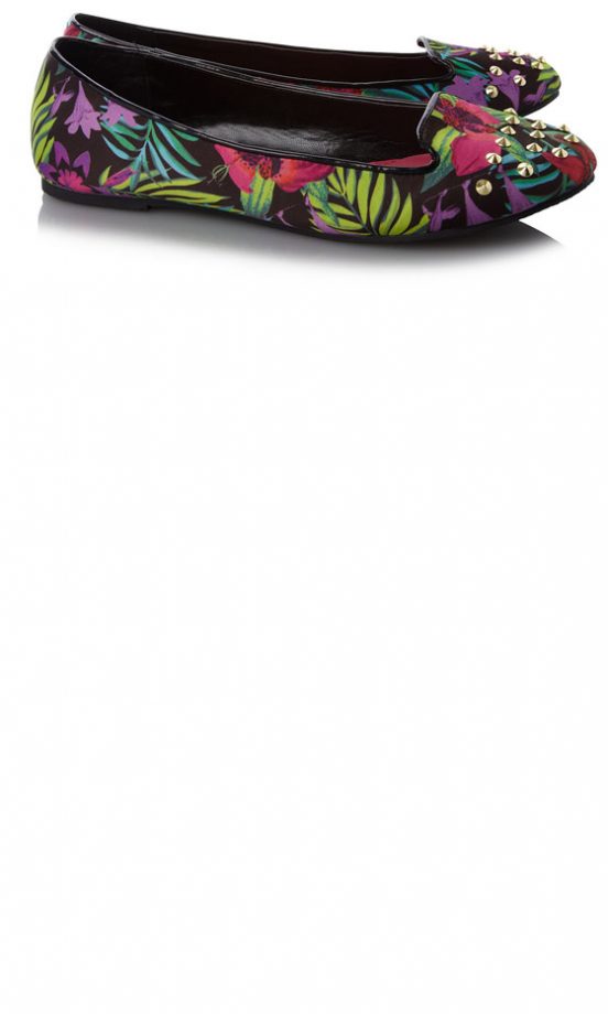 George At Asda Studded Floral Pumps, £10