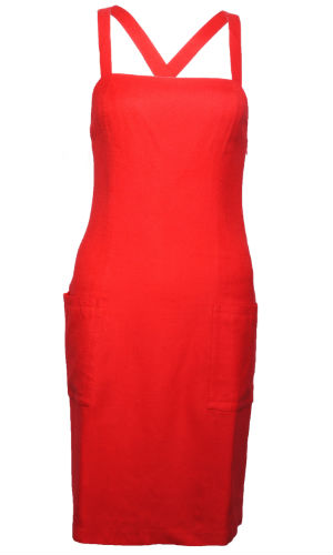 Bid on this YSL red frock donated by Lily Cooper at Tags-on.com!