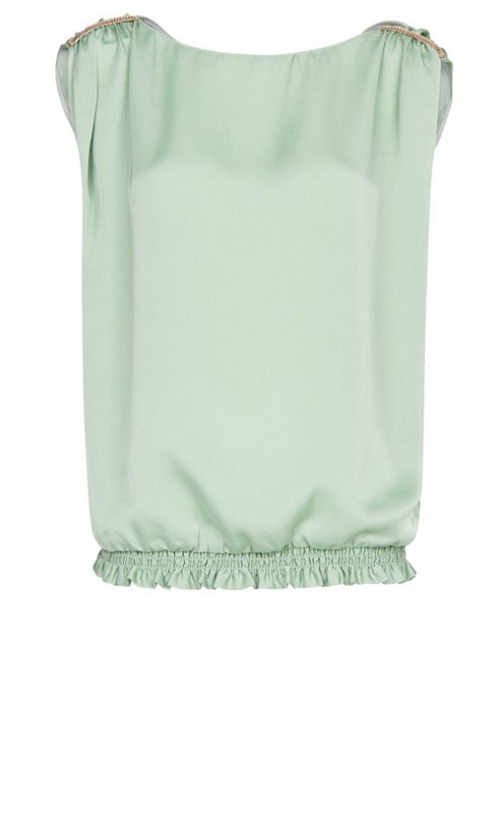 SS13 Fashion Trends: Pastels - Mango Mint Top, £34.99