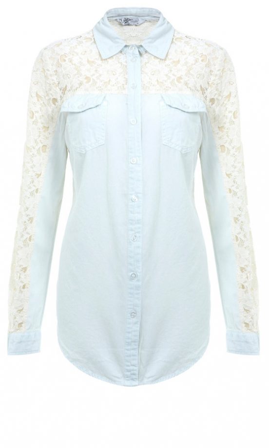 SS13 Fashion Trends: Pastels - Miss Selfridge Shirt, £34