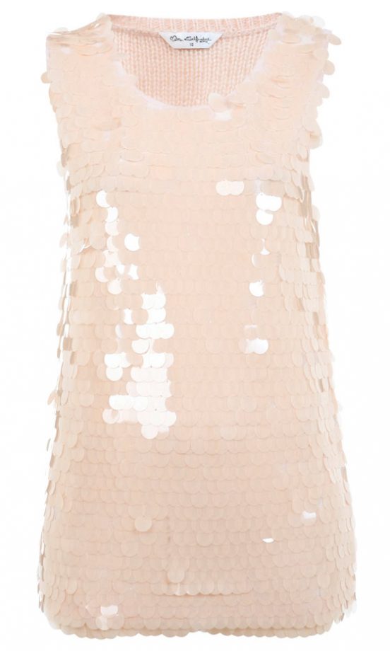 SS13 Fashion Trends: Pastels - Miss Selfridge Sequin Top, £39