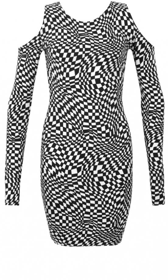 Motel Rocks Monochrome Dress, £30