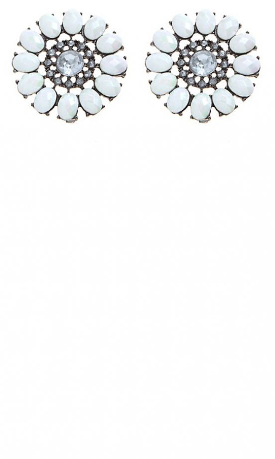 SS13 Fashion Trends: White - New Look Limited Edition Earrings, £6.99