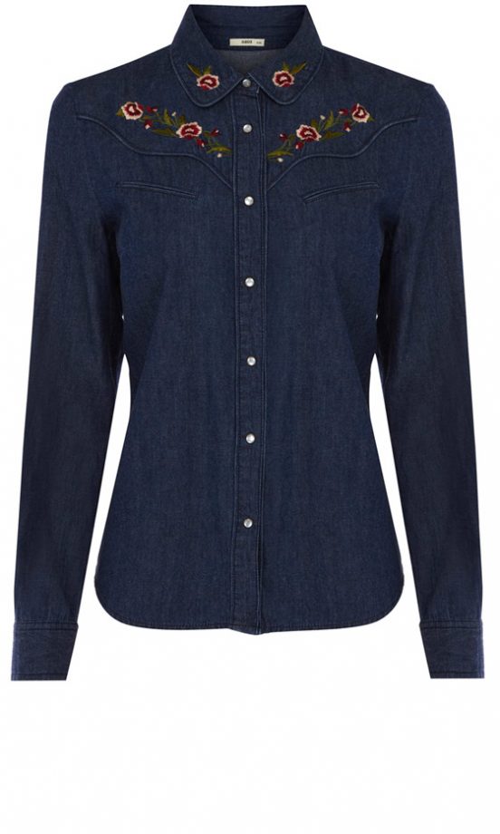 Oasis Embroidered Shirt, £38