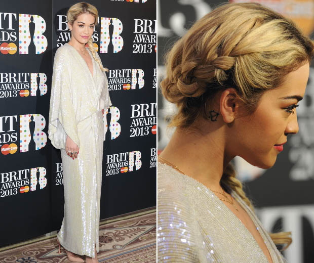 Rita Ora looked amazing at the BRIT Awards 2013 nominations