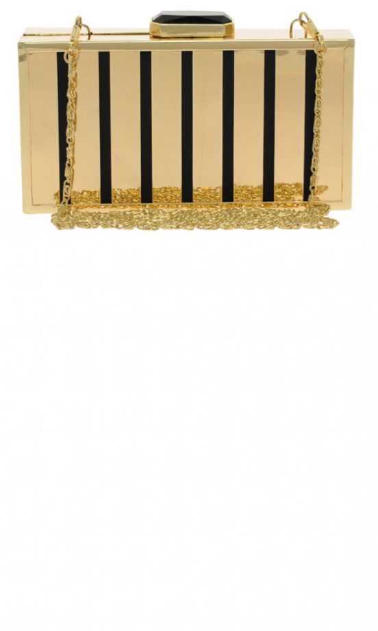 SS13 Fashion Trends: Stripes - River Island At Asos Box Clutch Bag, £30