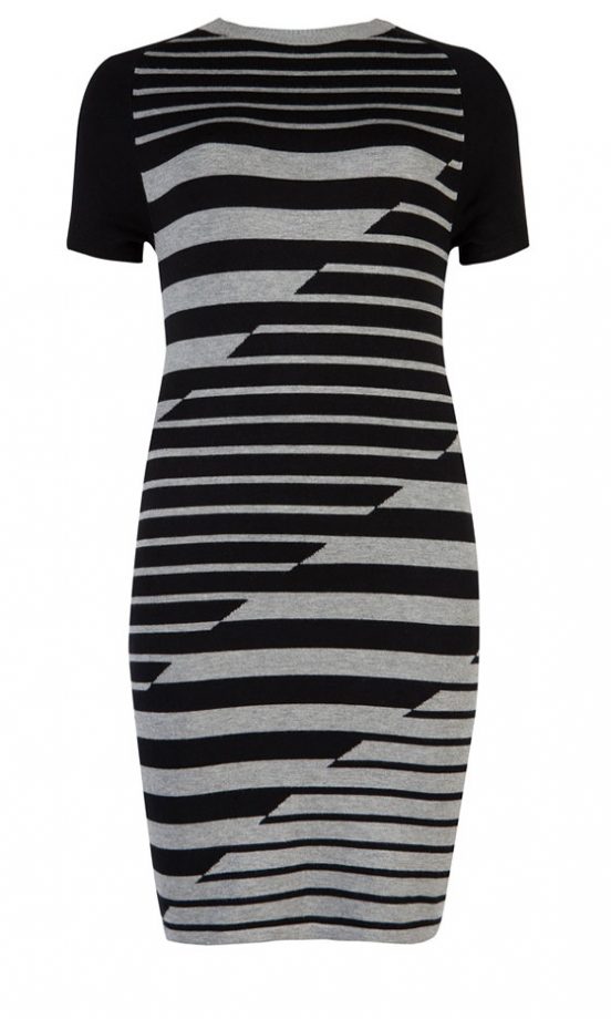 SS13 Fashion Trends: Stripes - Ted Baker Intarsia Dress, £99