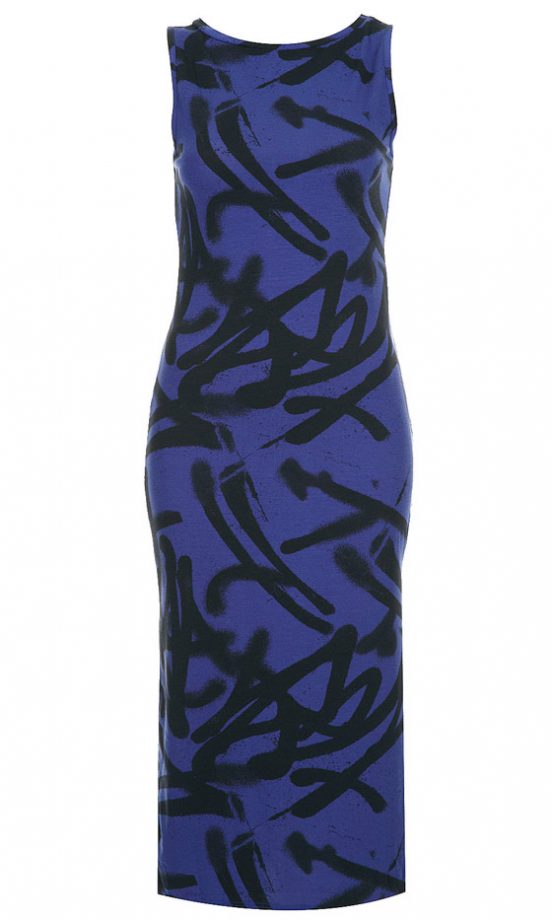Topshop Graffiti Tank Midi Dress, £29