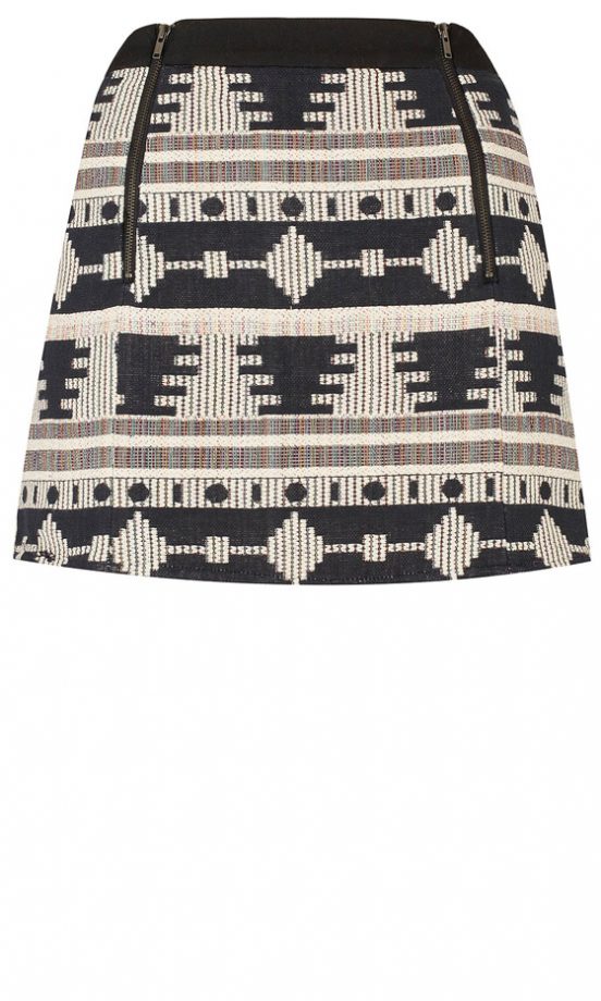 Topshop Ikat Blanket Skirt, £34