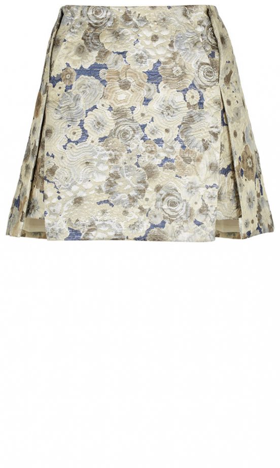 SS13 Fashion Trends: Florals - Topshop Jacquard Skirt, £40