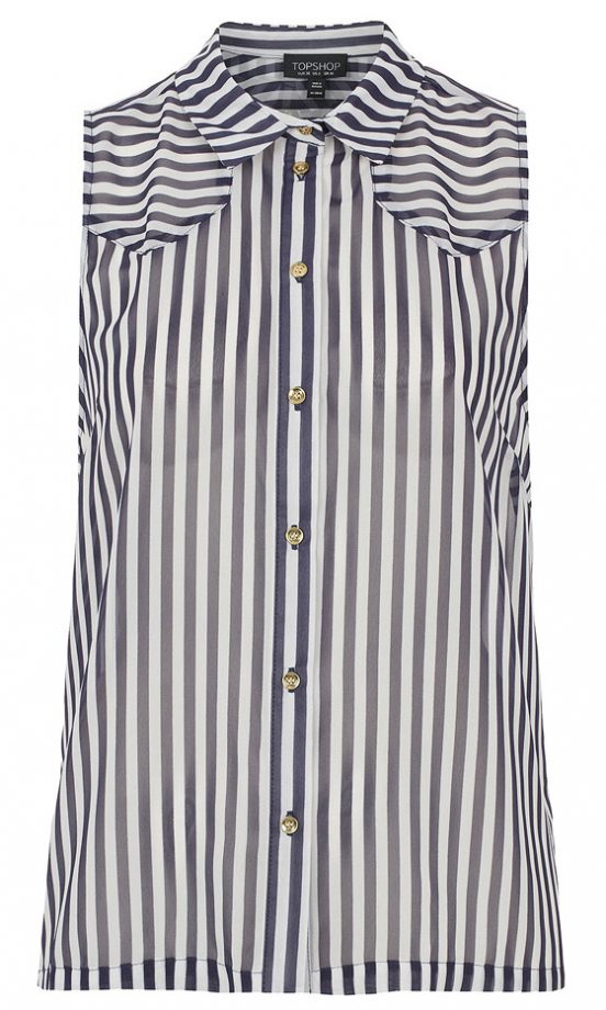 SS13 Fashion Trends: Stripes - Topshop Mix Shirt, £28