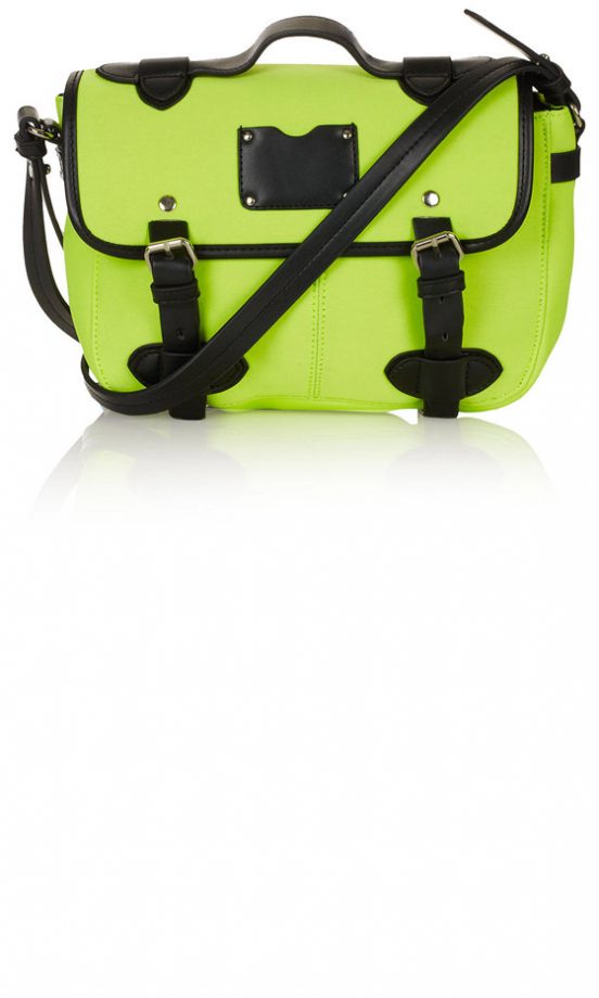 Topshop Neoprene Satchel Bag, £25