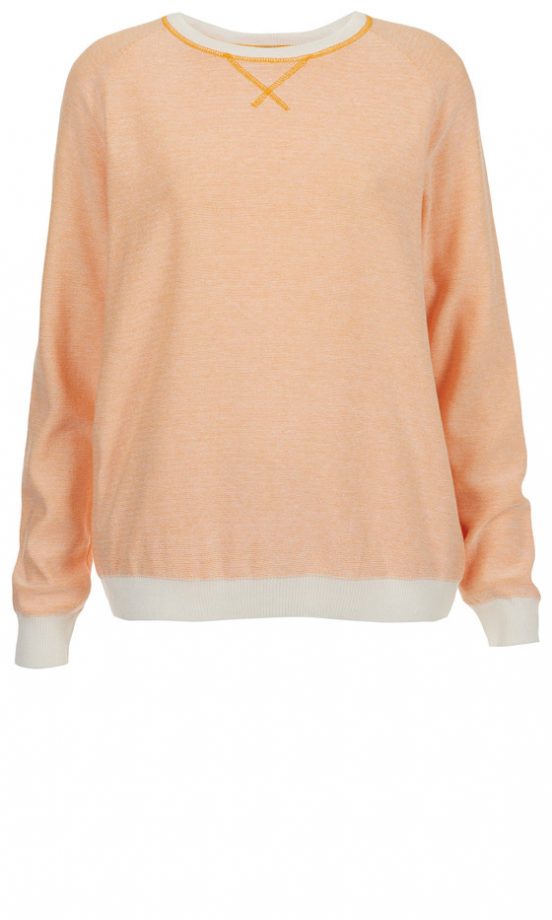SS13 Fashion Trends: Pastels - Topshop Orange Sweater, £34