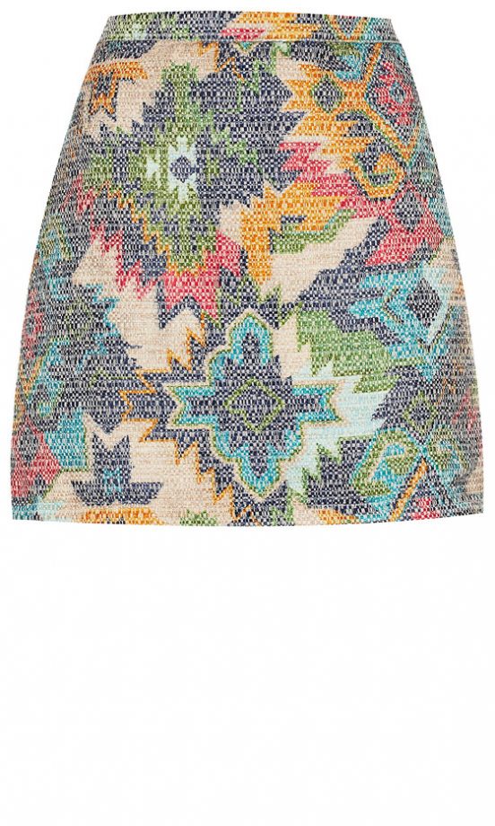 Topshop Tapestry Skirt, £34
