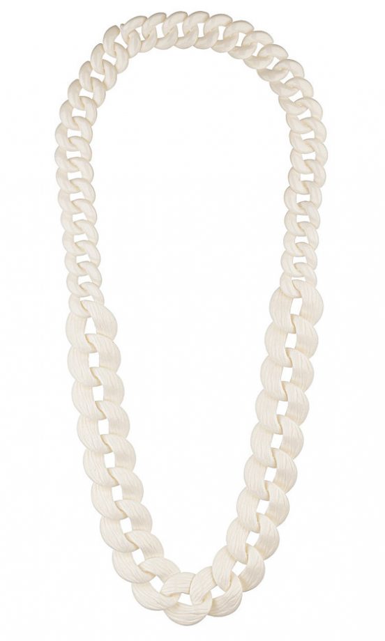 SS13 Fashion Trends: White - Wallis Chain Textured Necklace, £16