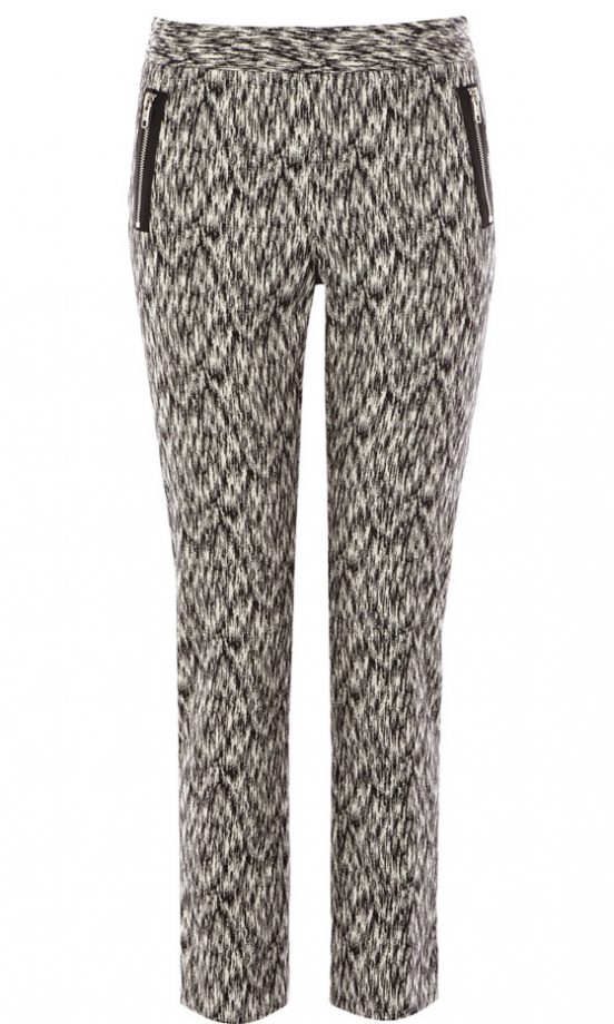 Warehouse Zip Detail Trousers, £48