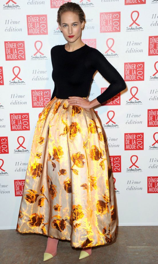 Leelee Sobieski At The Sidaction Gala Dinner In Paris, 2013