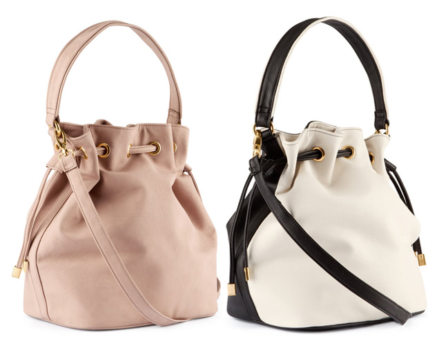 Bucket bags from high street fashion store H&M, 2013