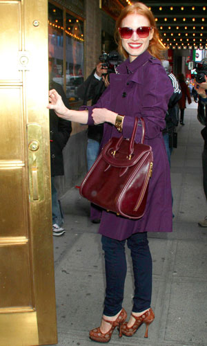 Jessica Chastain continues her effortless off duty wardrobe run in New York