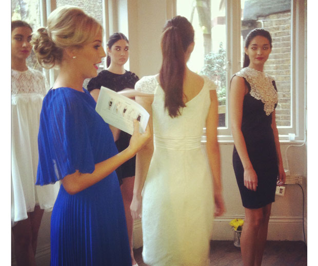 Lydia Bright talks us through her SS13 collection