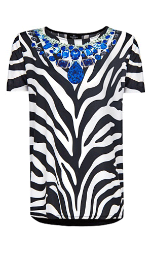 LOOK Loves: Mango's Zebra Print T-Shirt, £22.99