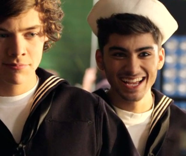 One Direction's management have been releasing short clips from the new video