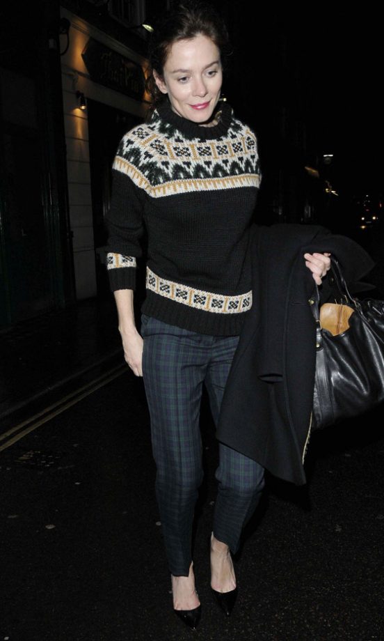 Anna Friel Out In London, 2012