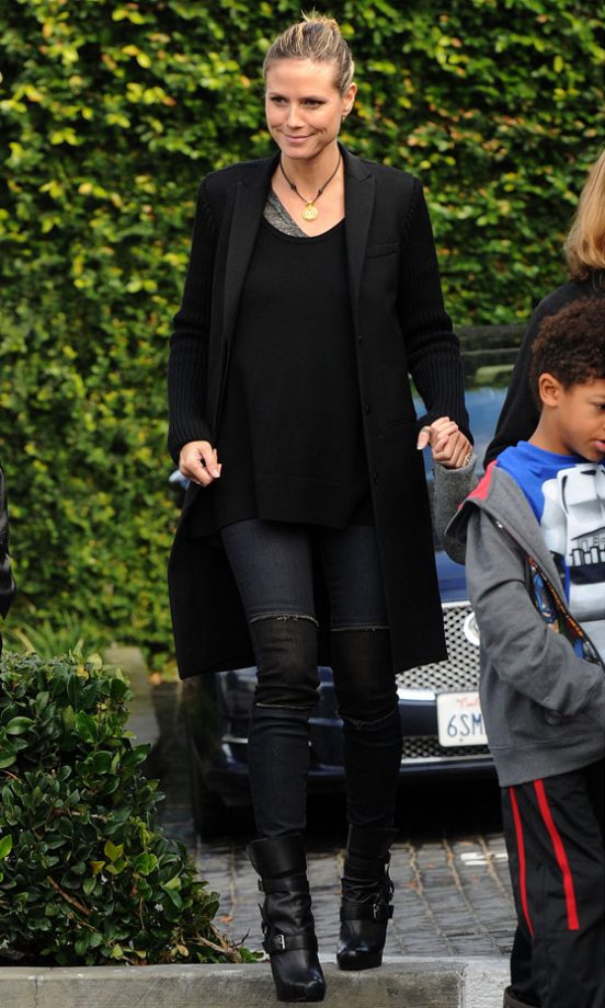 Heidi Klum Out In LA, 2012