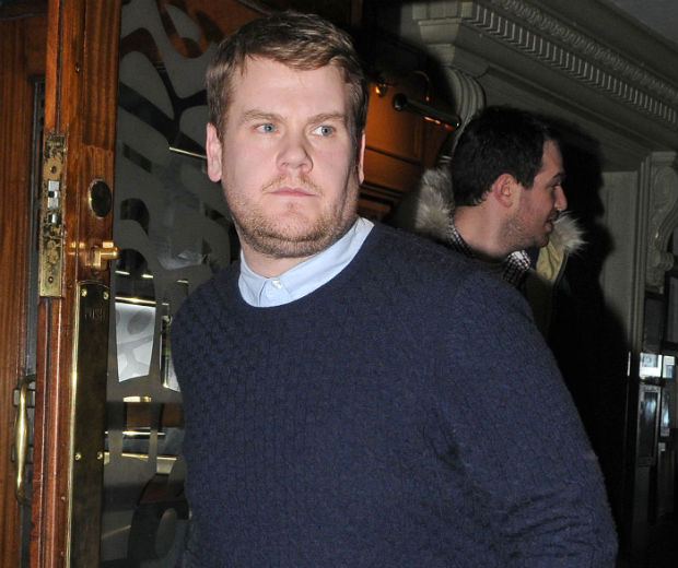 James Corden contracted tonsillitis this week