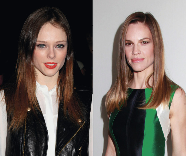 These ladies know how to rock super-straight locks!