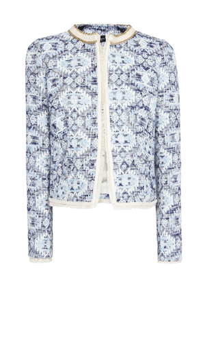 LOOK Loves Mango’s Ethnic-Print Jacket