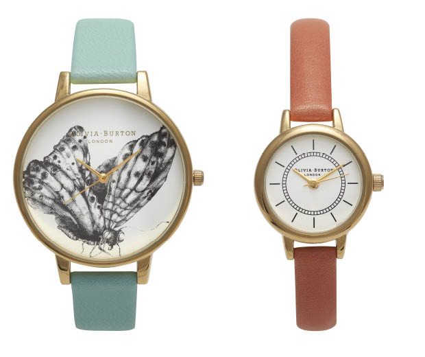 Two watches from new label Olivia Burton