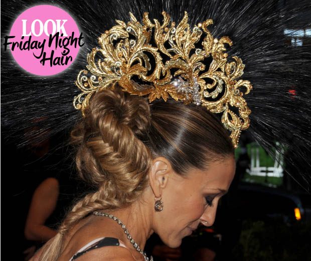 SJP shows you how to rock a serious fishtail plait