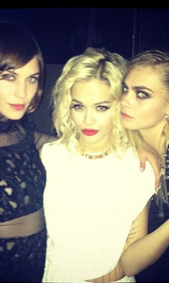 Alexa Chung, Rita Ora And Cara Delevingne, Met Ball, 2013