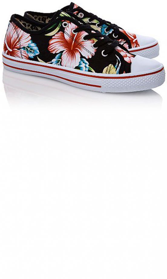 George At Asda Floral Trainer, £8
