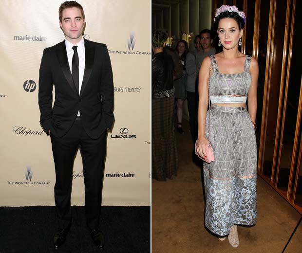Robert Pattinson and Katy Perry were spotted at the wedding rehearsal together