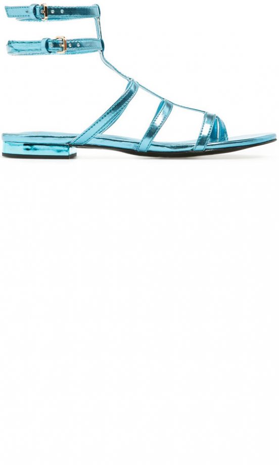 Mango Metallic Strap Sandals, £34.99