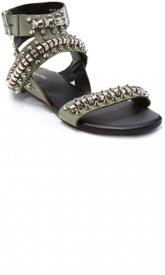Miss Selfridge Military Sandal, £55