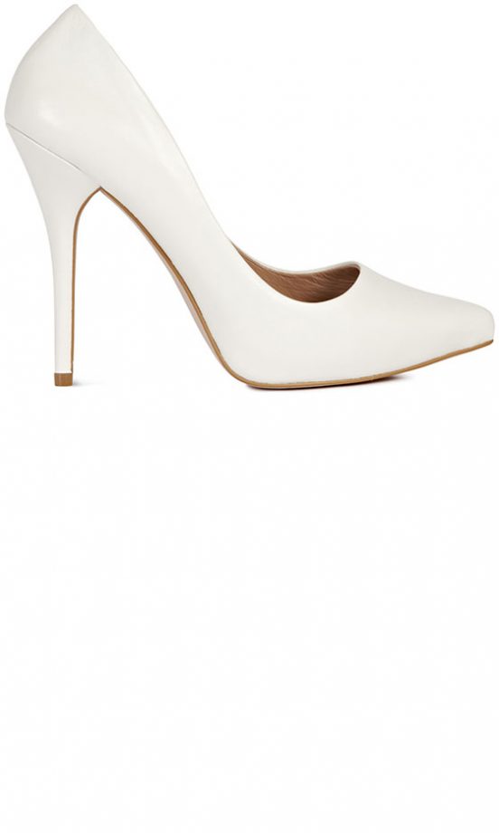 Reiss White Stilettos, £139