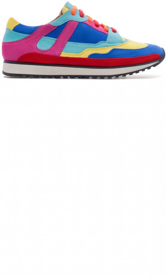 Zara Multi-Coloured Sneakers, £49.99