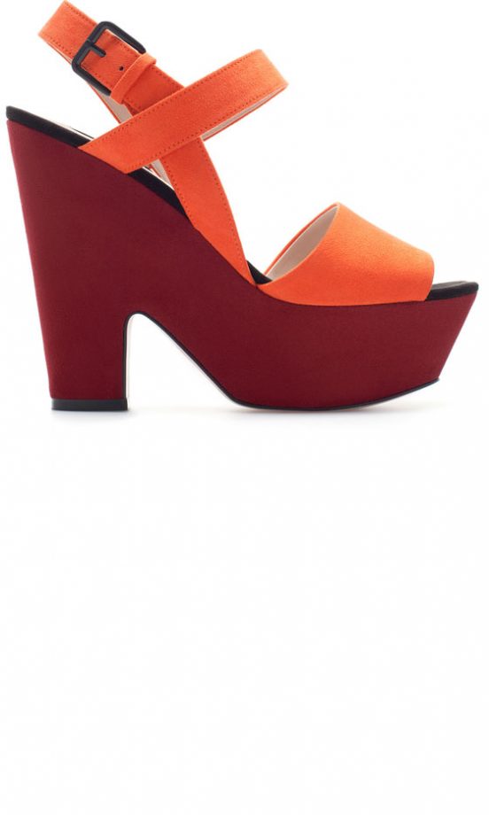 Zara Chunky Wedges, £39.99