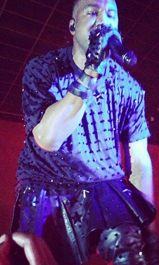 Kanye West Performing, Met Gala, 2013