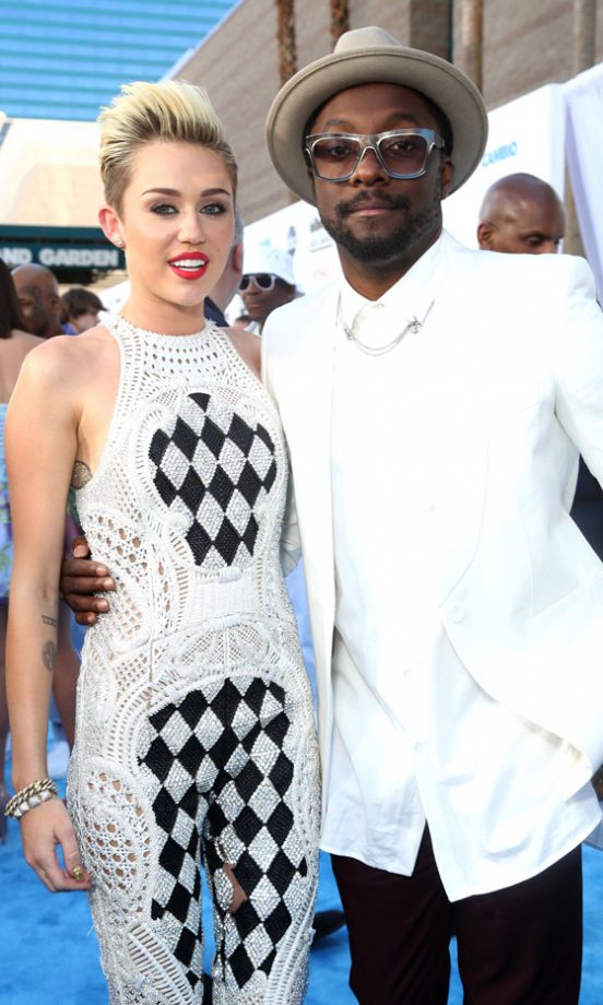 Miley Cyrus And Will.I.Am At The Billboard Music Awards, 2013