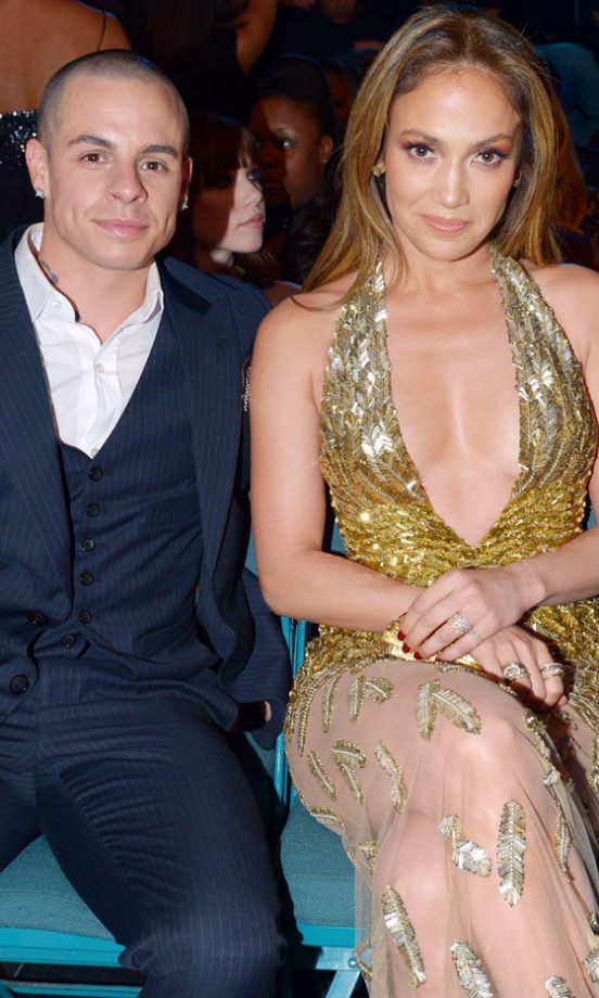 Jennifer Lopez And Casper Smart At The Billboard Music Awards, 2013