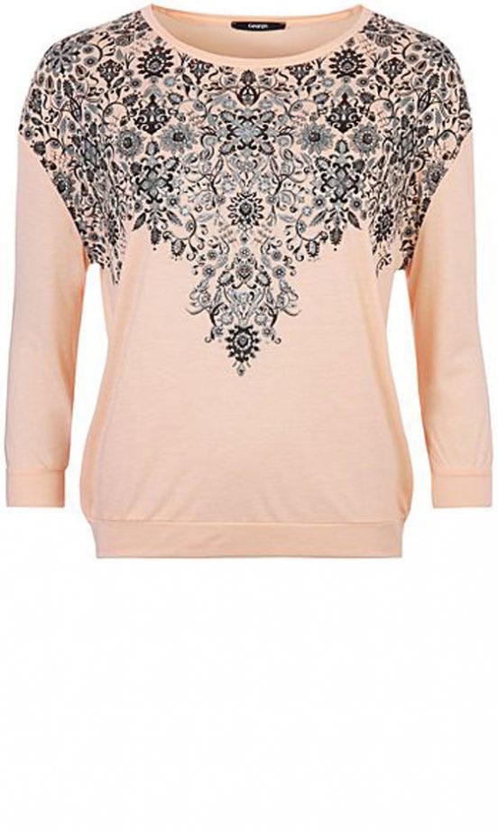 George Glitter Print Jumper, £12